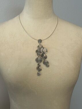 Hagit Gorali .925 Sterling Cascading Necklace
